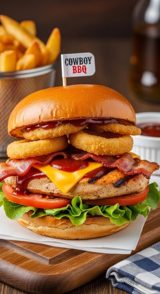Cowboy BBQ Bacon Cheddar Chicken