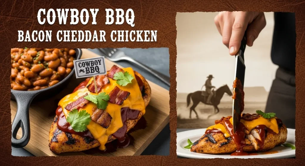 Cowboy BBQ Bacon Cheddar Chicken Recipe