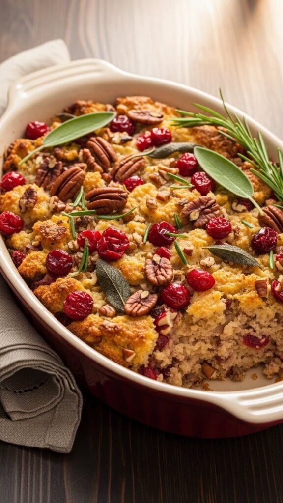 Cranberry and Pecan Stuffing Delight