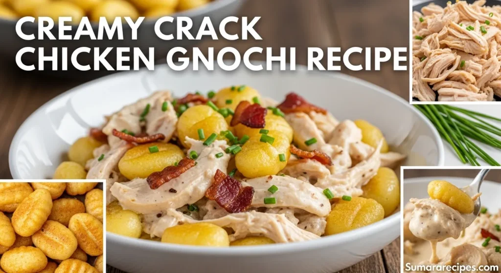 Creamy Crack Chicken Gnocchi Recipe