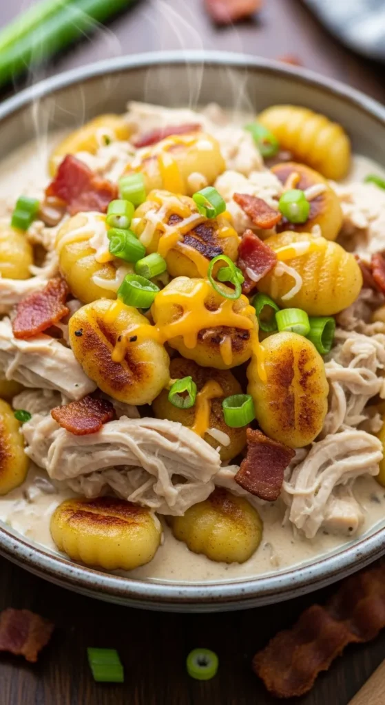 Creamy Crack Chicken Gnocchi Recipe