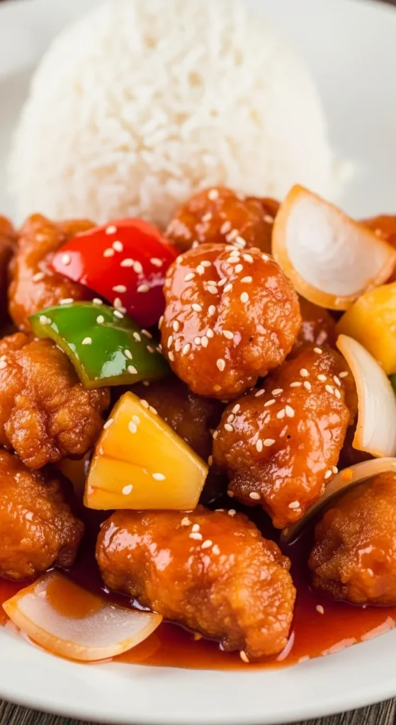 Crispy Sweet and Sour Chicken Just Like Takeout