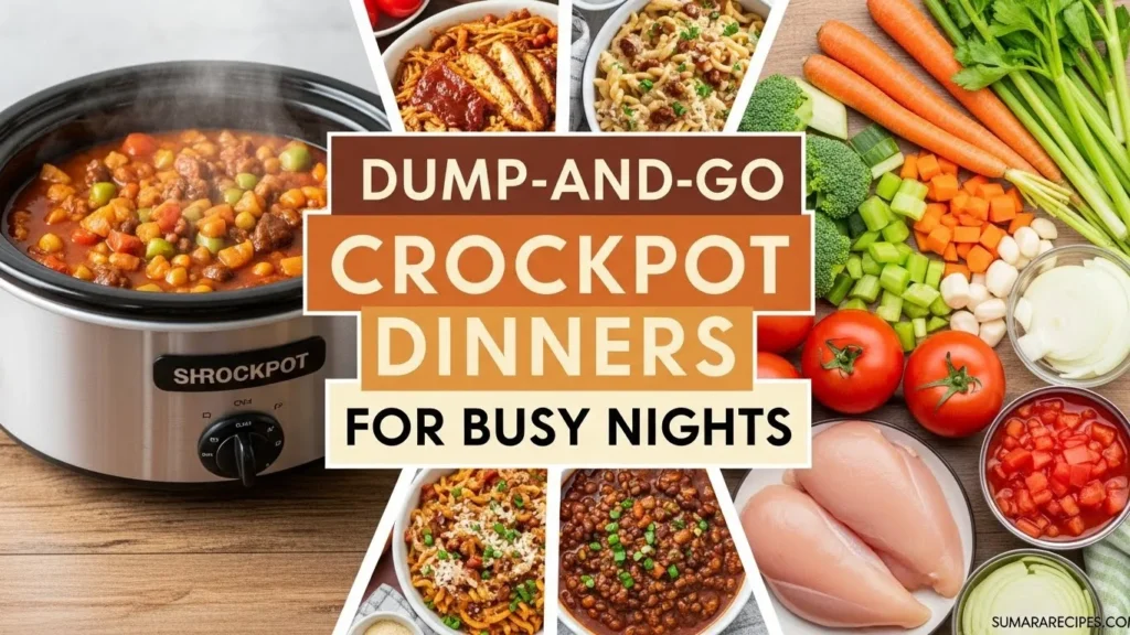 Dump-and-Go Crockpot Dinners for Busy Nights