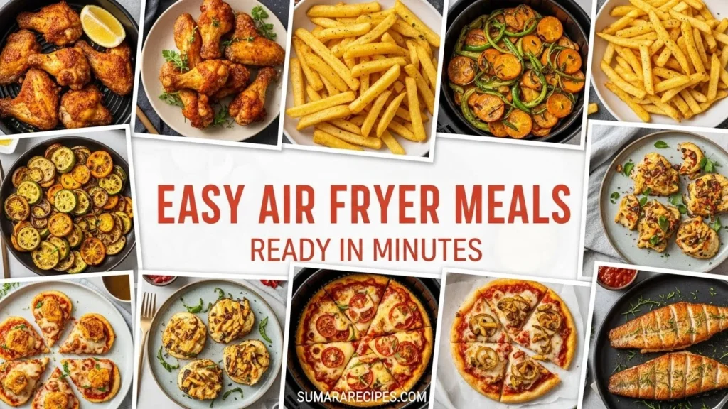 Easy Air Fryer Meals Ready in Minutes