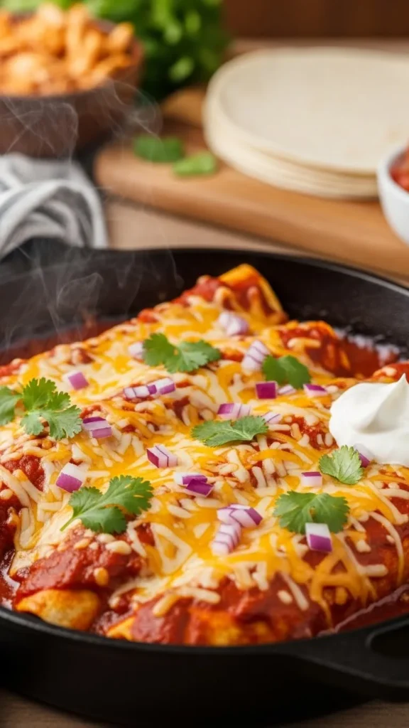Easy Chicken Enchilada Recipe Everyone Asks For
