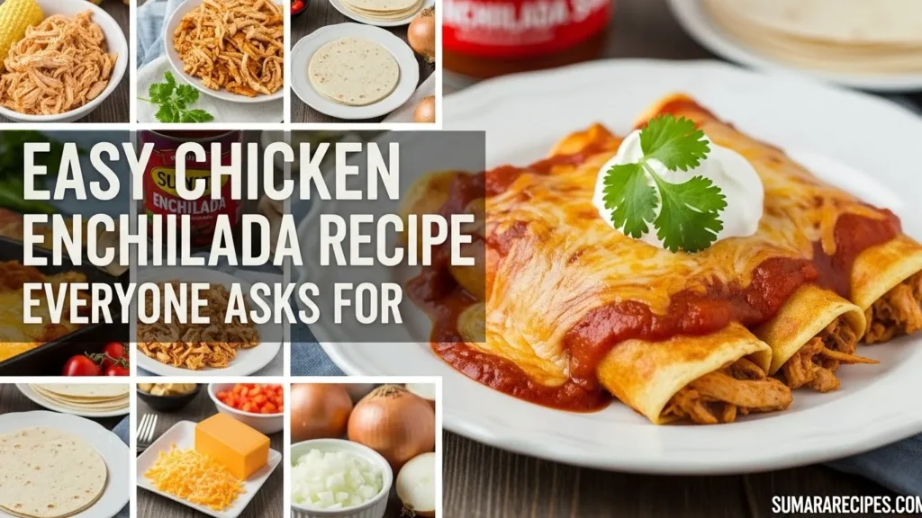 Easy Chicken Enchilada Recipe Everyone Asks For