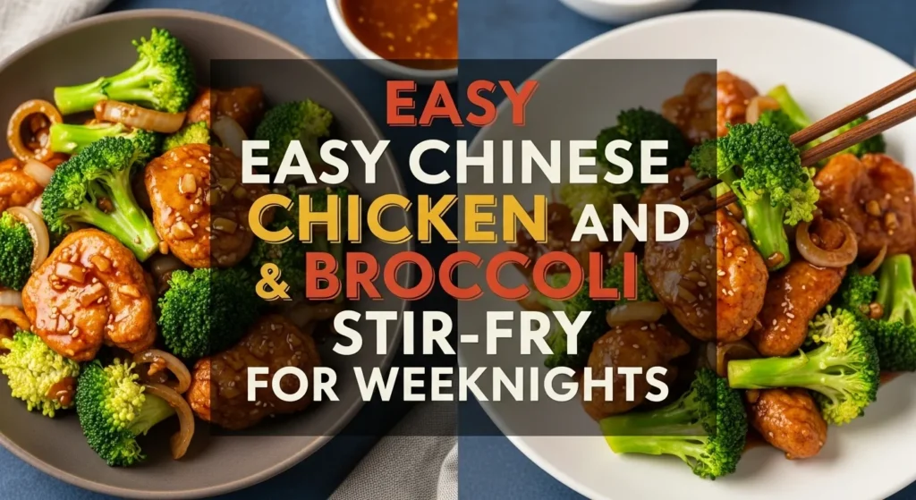 Easy Chinese Chicken and Broccoli Stir-Fry for Weeknights