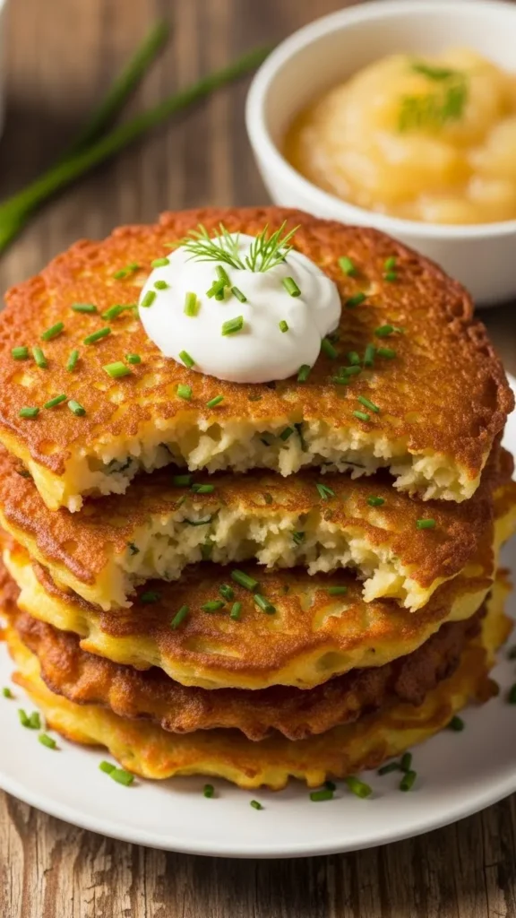 Fluffy Potato Pancakes