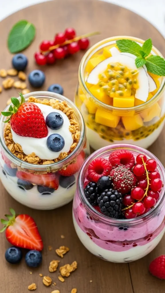 Fruit Yogurt Parfaits