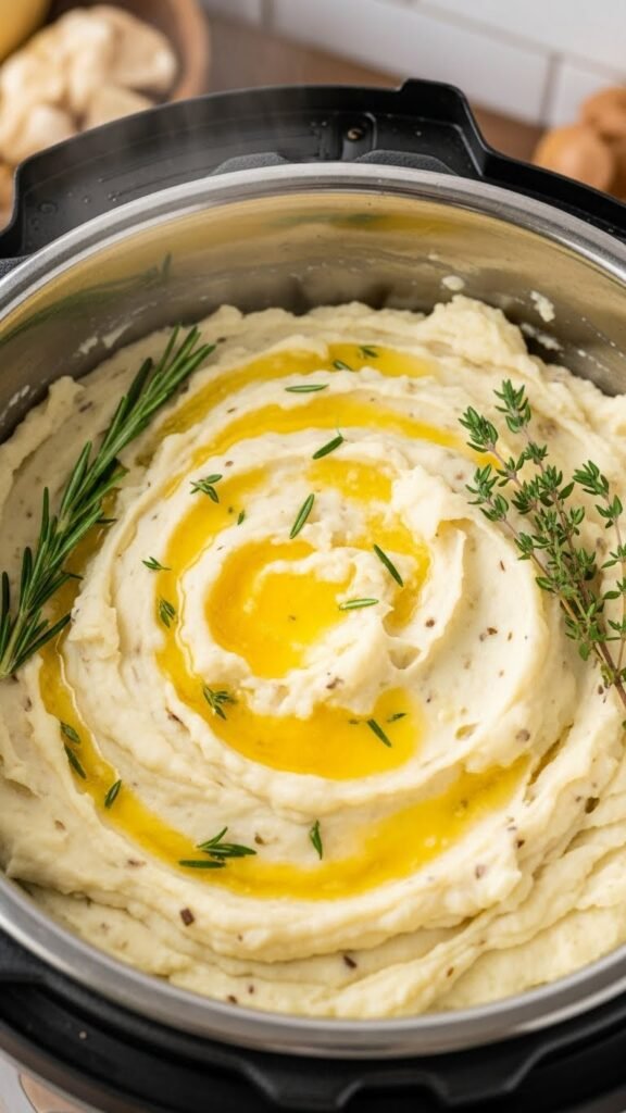 Garlic Lovers' Instant Pot Mashed Potatoes