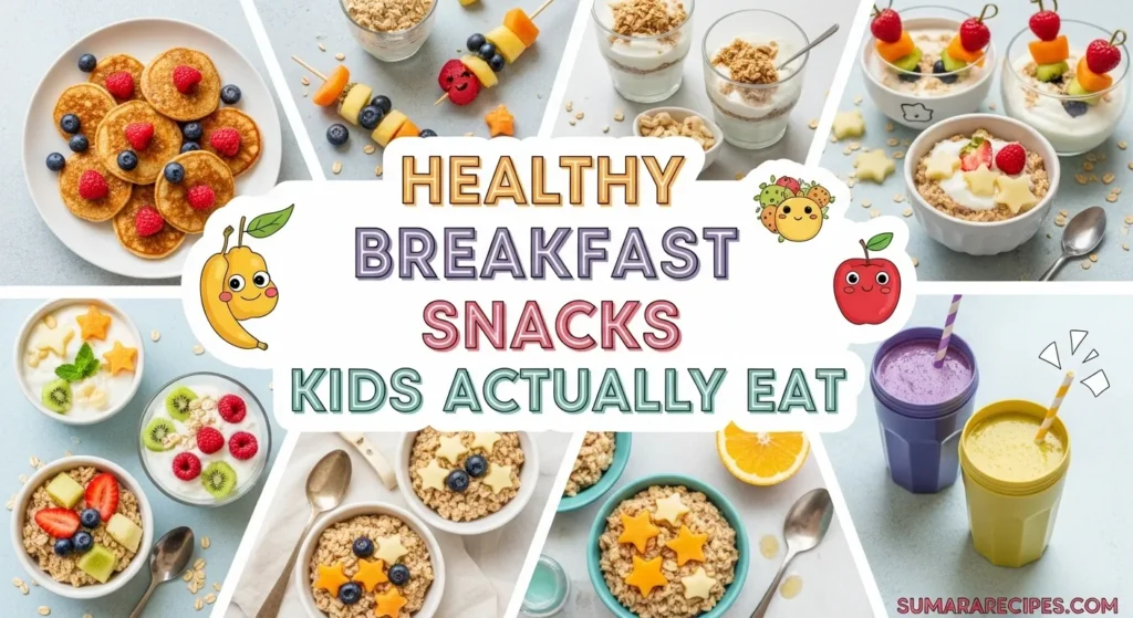 Healthy Breakfast Snacks Kids Actually Eat