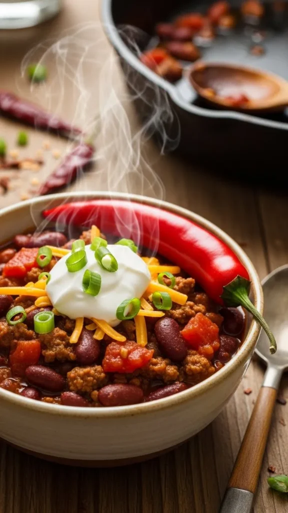 Hearty Chili That Packs a Punch