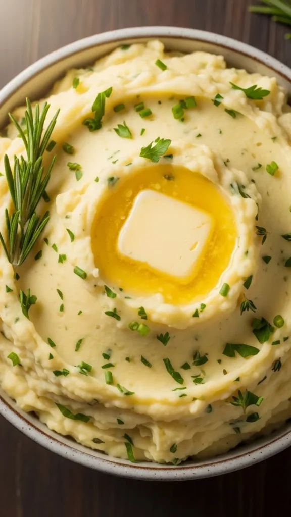 Herb-Infused Buttery Mashed Potatoes
