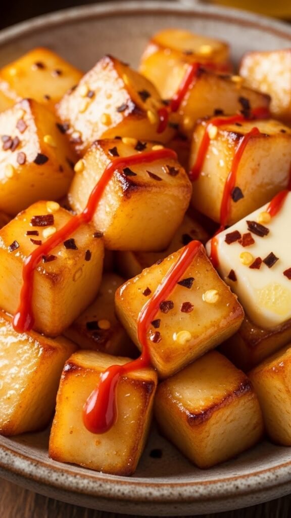 Honey Butter Yams with a Spicy Kick