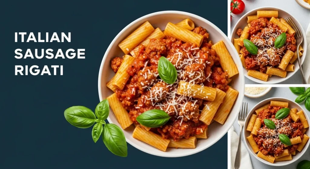 Italian Sausage Rigatoni Recipe
