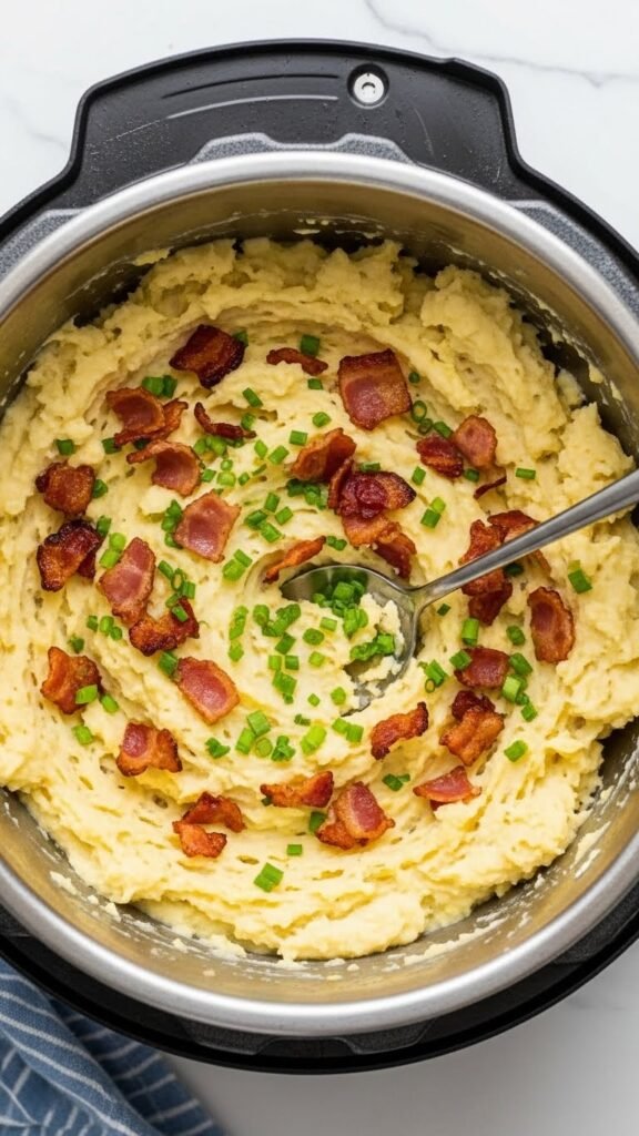 Loaded Bacon and Chive Mashed Potatoes
