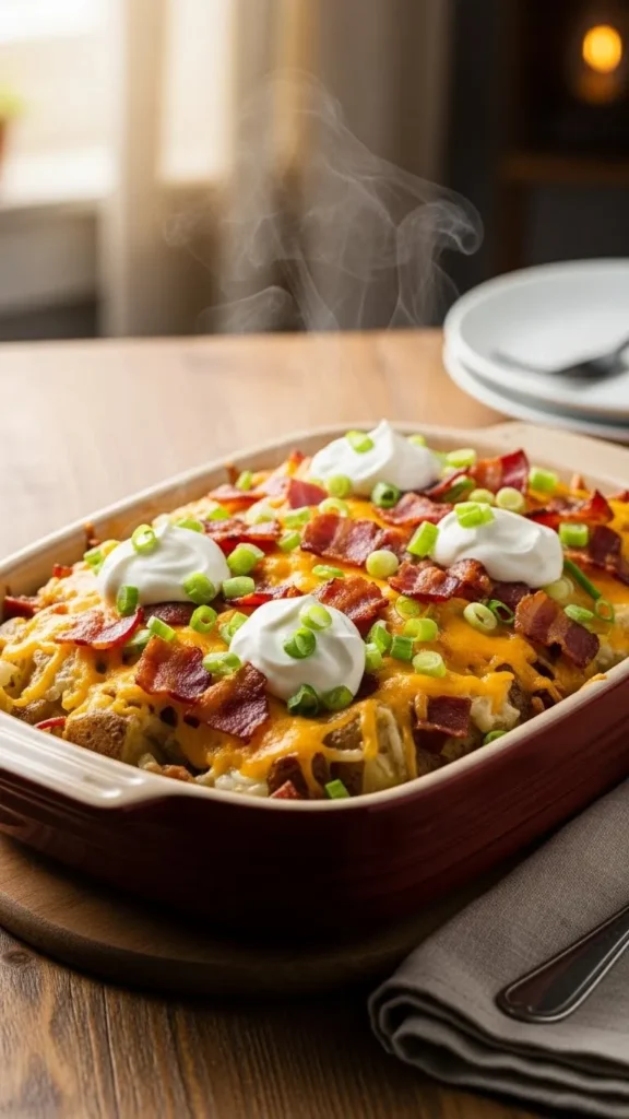 Loaded Baked Potato Casserole