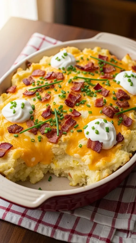 Loaded Baked Potato Casserole