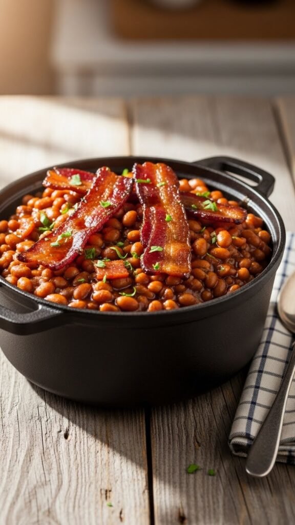 Maple-Bacon Baked Beans