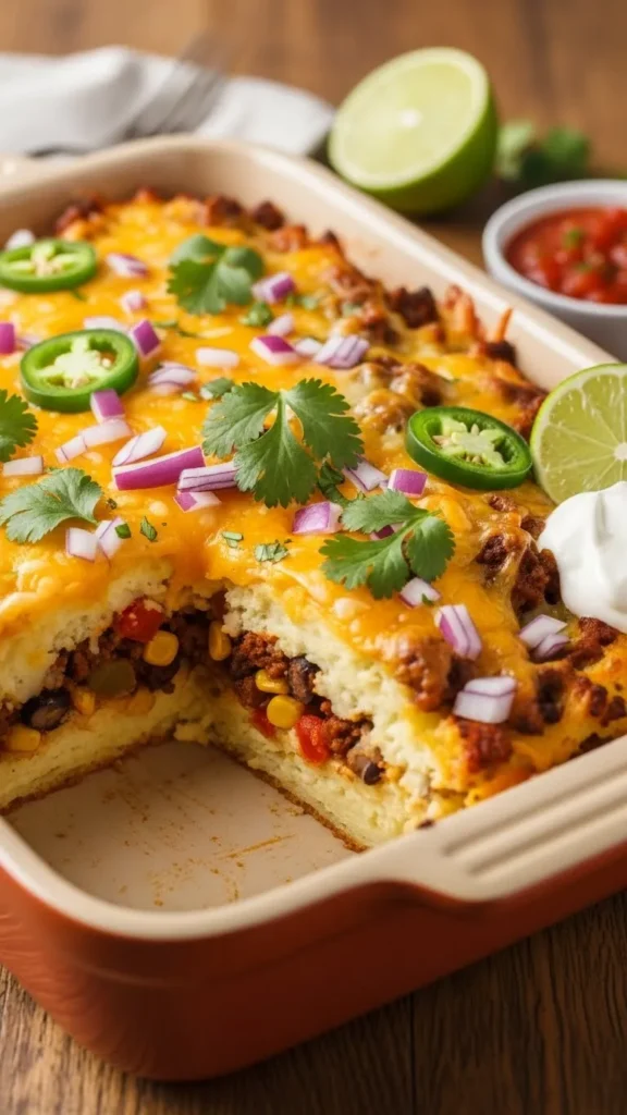 Mexican-Style Twice-Baked Potato Casserole