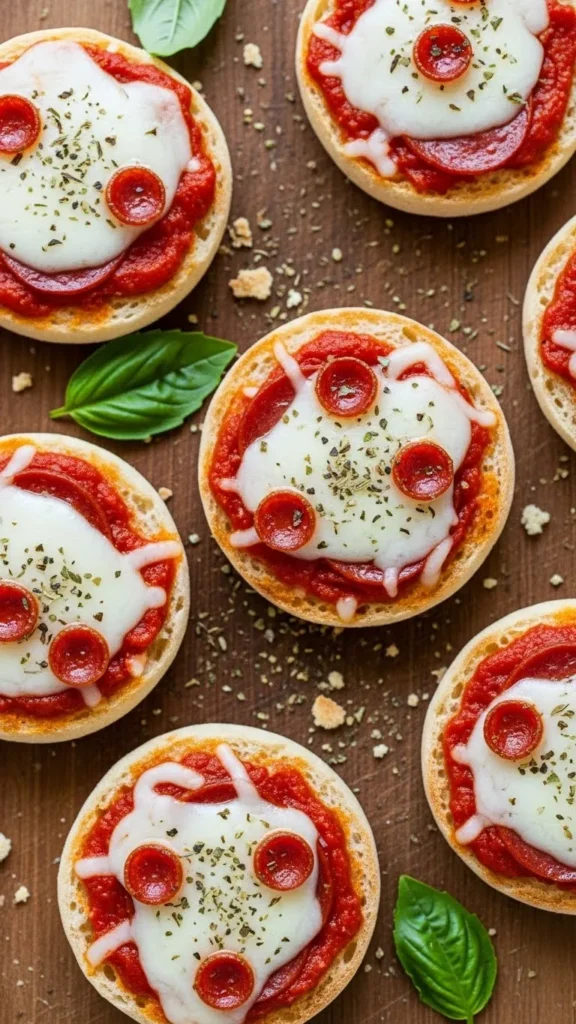 Mini English Muffin Pizzas