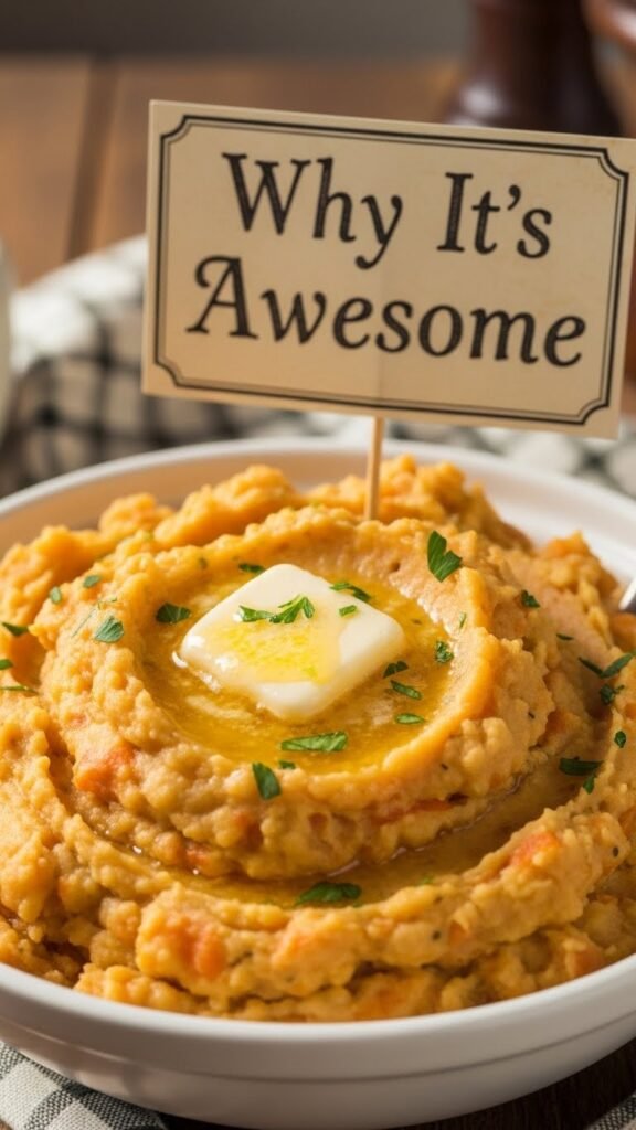 Old-School Mashed Buttered Yams