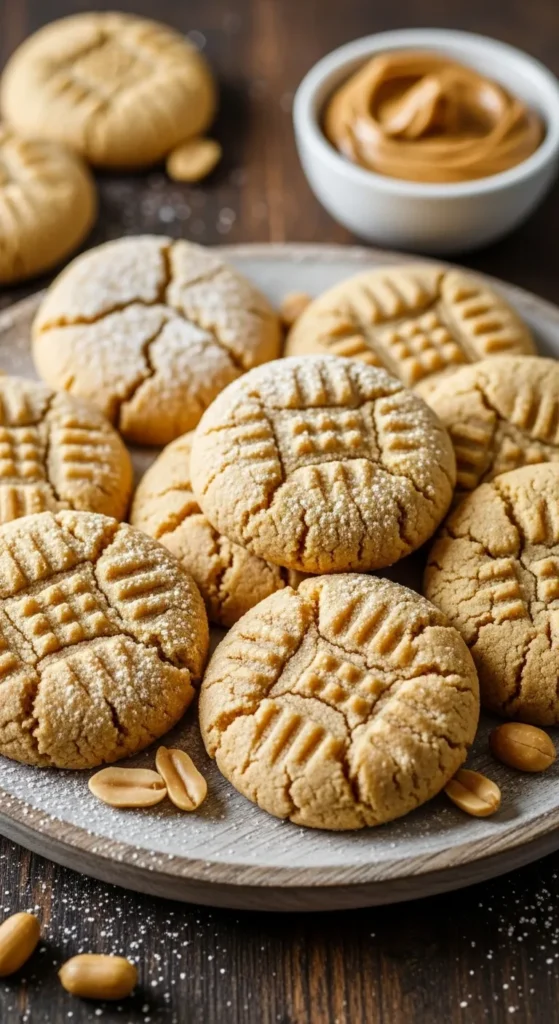 Peanut Butter Cake Mix Cookies