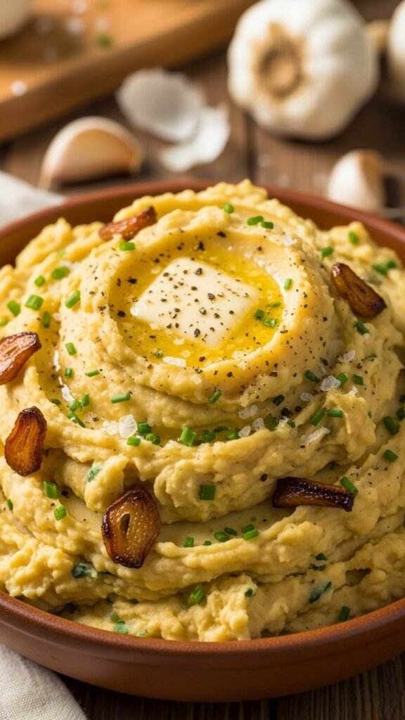 Roasted Garlic Mashed Potatoes for Deep Flavor Lovers