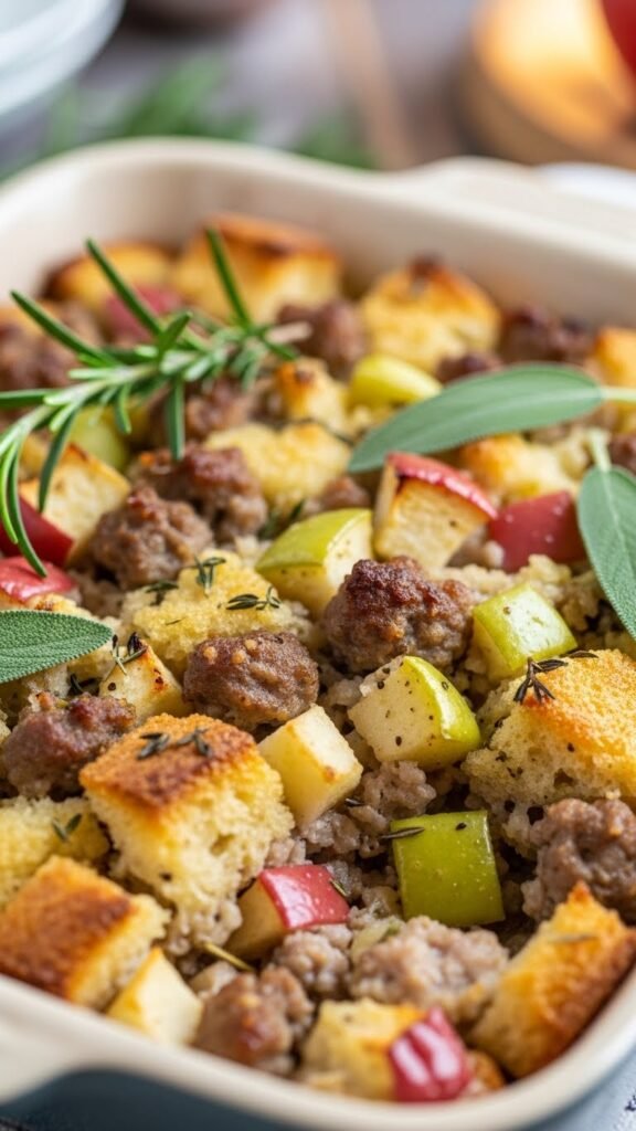 Sausage and Apple Stuffing