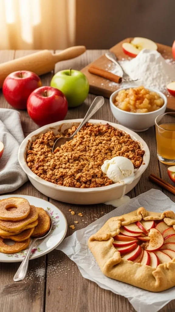 Simple Apple Desserts with Pantry Staples