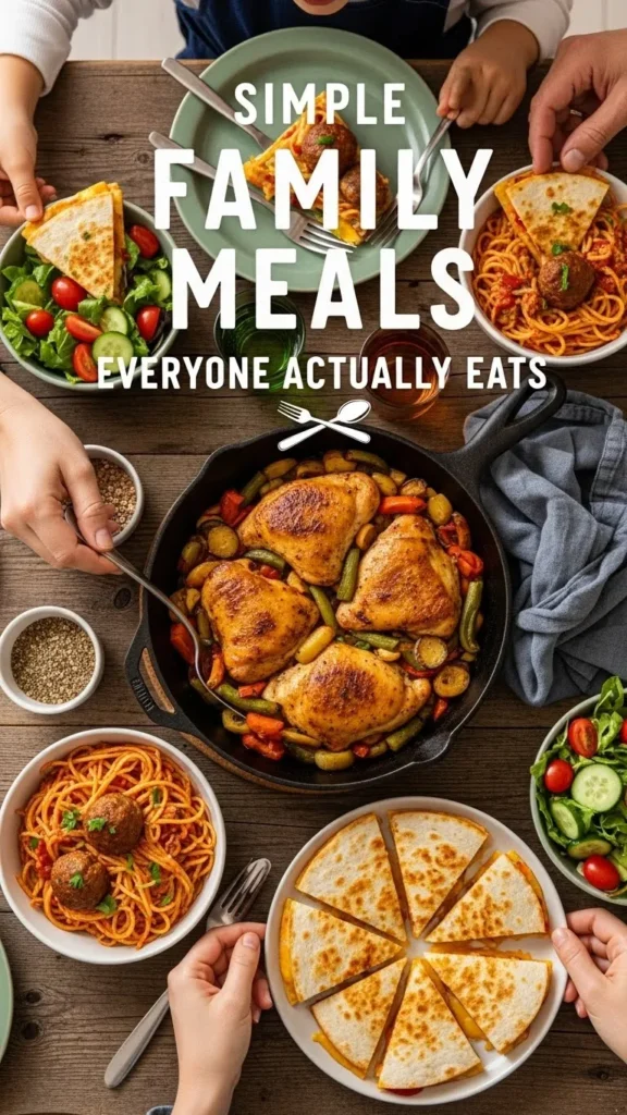 Simple Family Meals Everyone Actually Eats