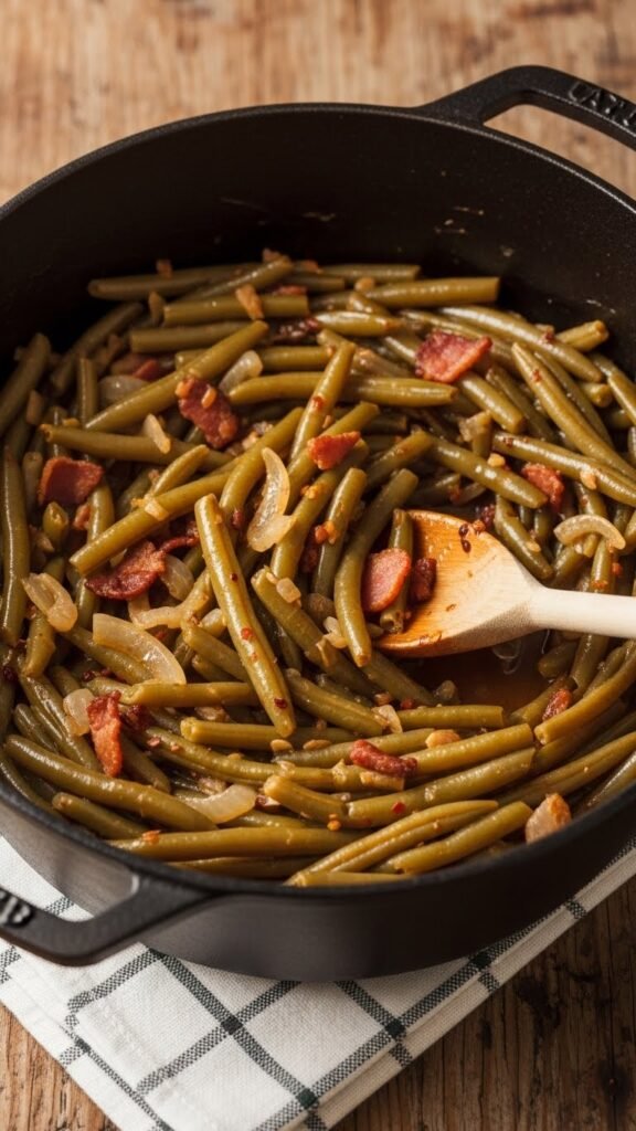 Slow-Simmered Southern-Style Green Beans