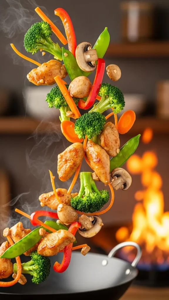 Speedy Chicken Stir-Fry with Veggies