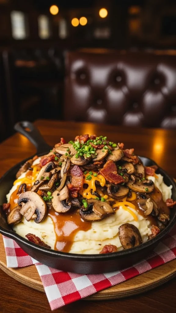Steakhouse-Style Loaded Mash with Mushrooms