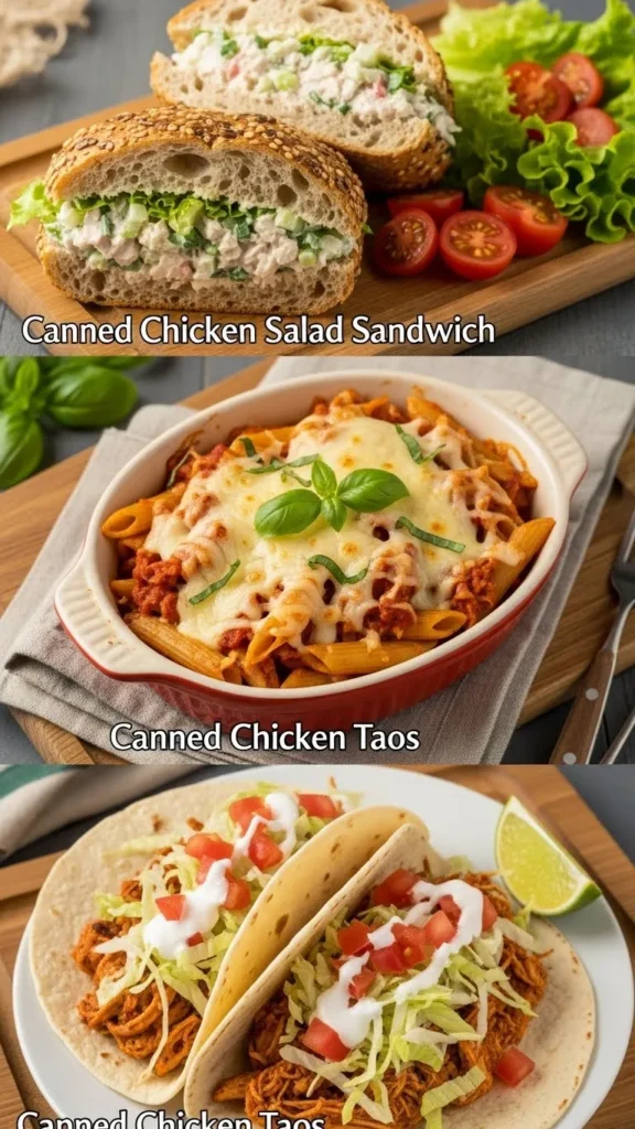 Surprisingly Delicious Canned Chicken Dinner Recipes