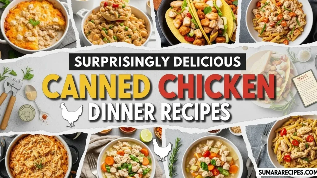 Surprisingly Delicious Canned Chicken Dinner Recipes