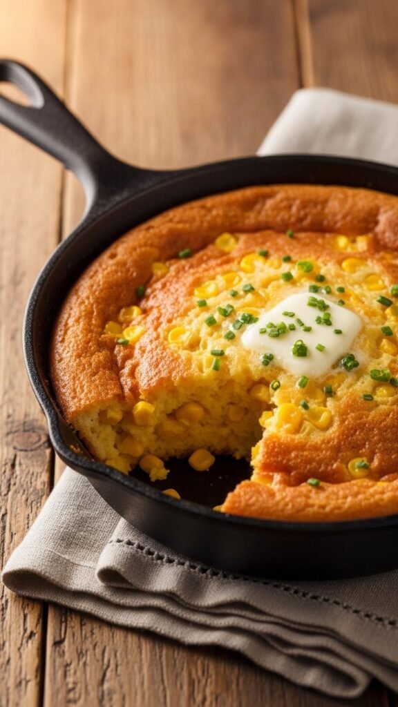 Sweet Corn Spoonbread