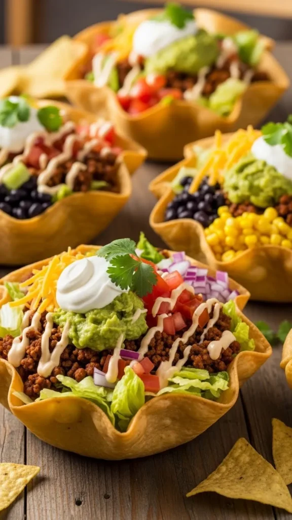 Taco Salad Bowls