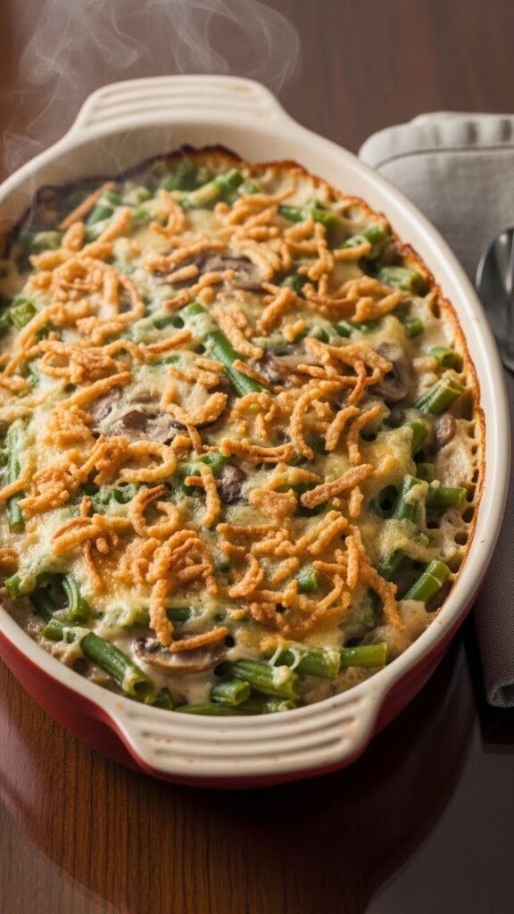 The Classic Green Bean Casserole Everyone Craves