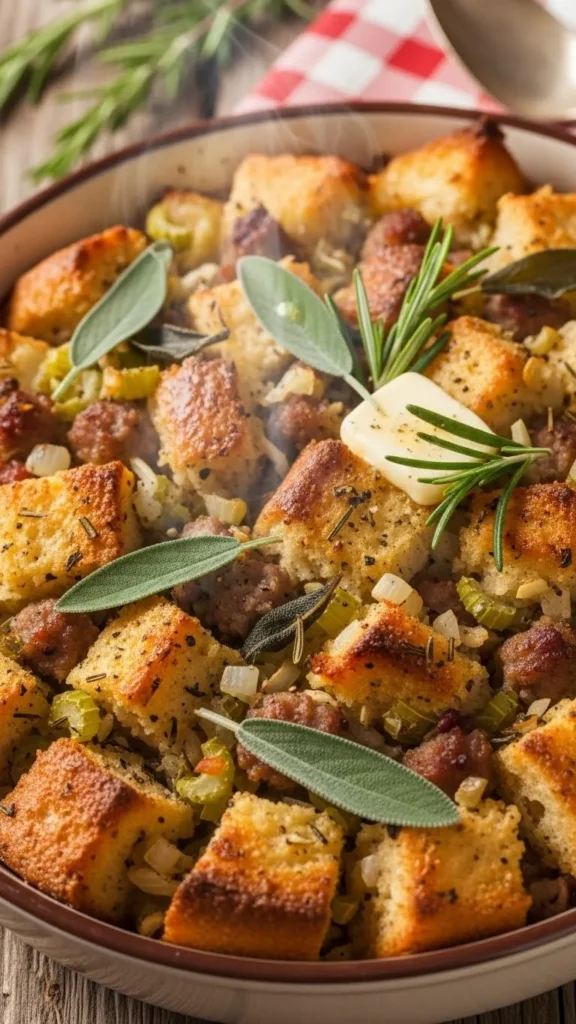 Traditional Sausage Stuffing