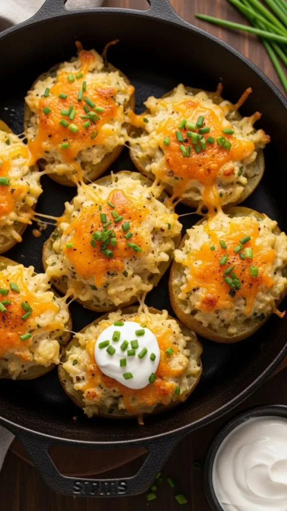 Twice-Baked Cheesy Potatoes