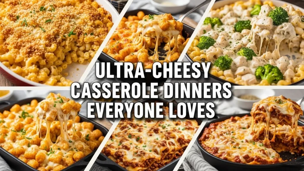 Ultra-Cheesy Casserole Dinners Everyone Loves