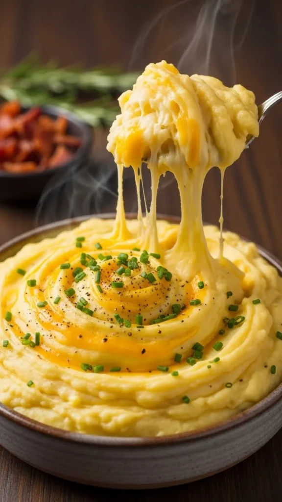 Ultra-Creamy Cheesy Mashed Potatoes