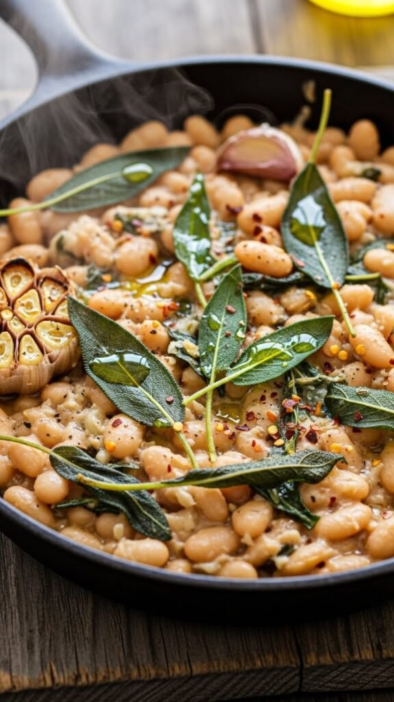 White Bean & Sage Skillet