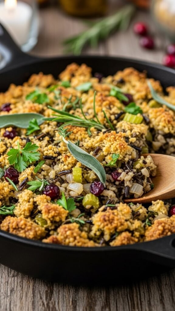 Wild Rice and Herb Stuffing Adventure