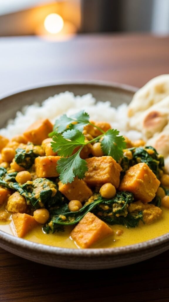 Yam and Coconut Curry Stew