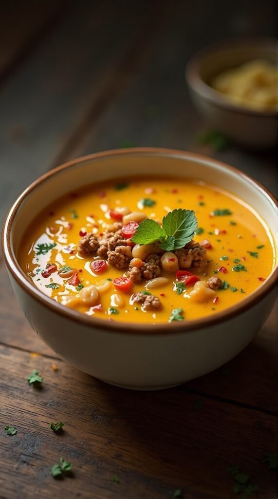 Cheeseburger Soup