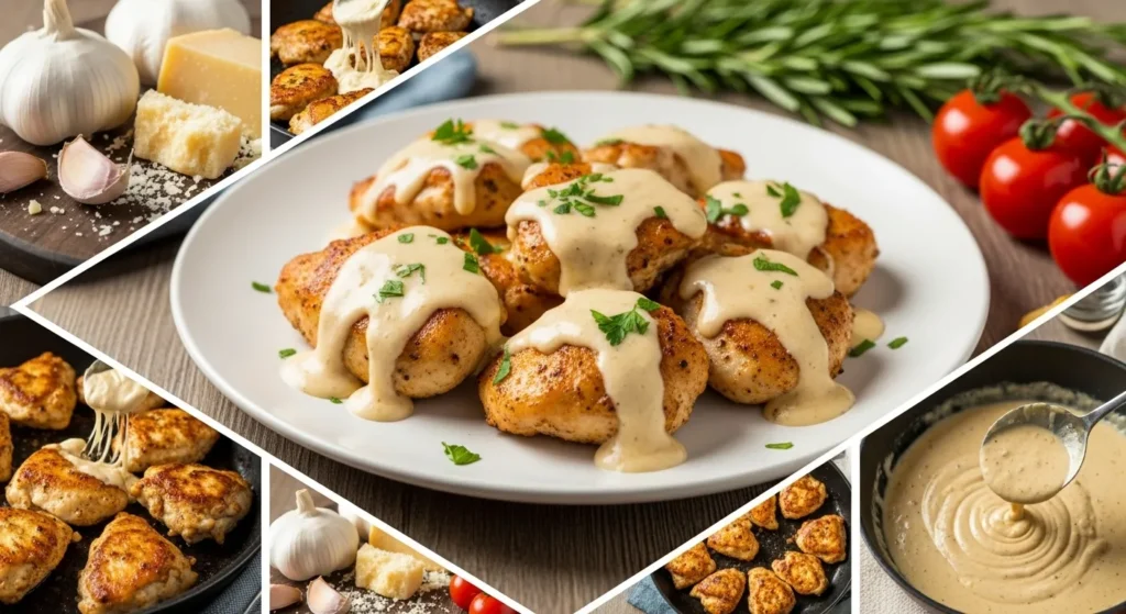 Creamy Garlic Parmesan Chicken Recipe