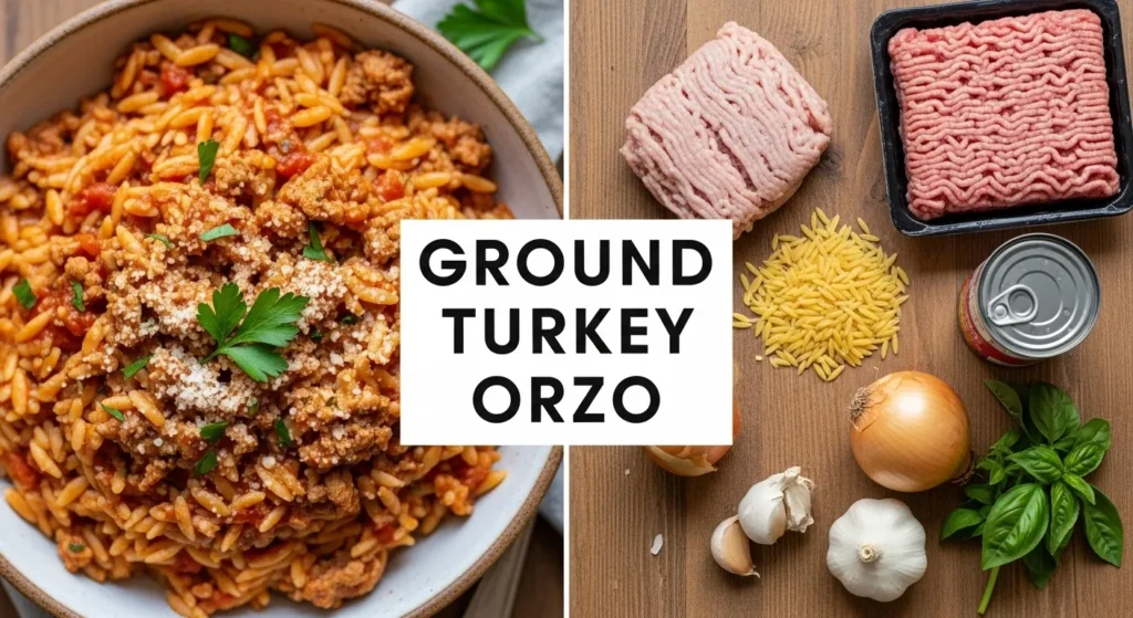 Ground Turkey Orzo Recipe