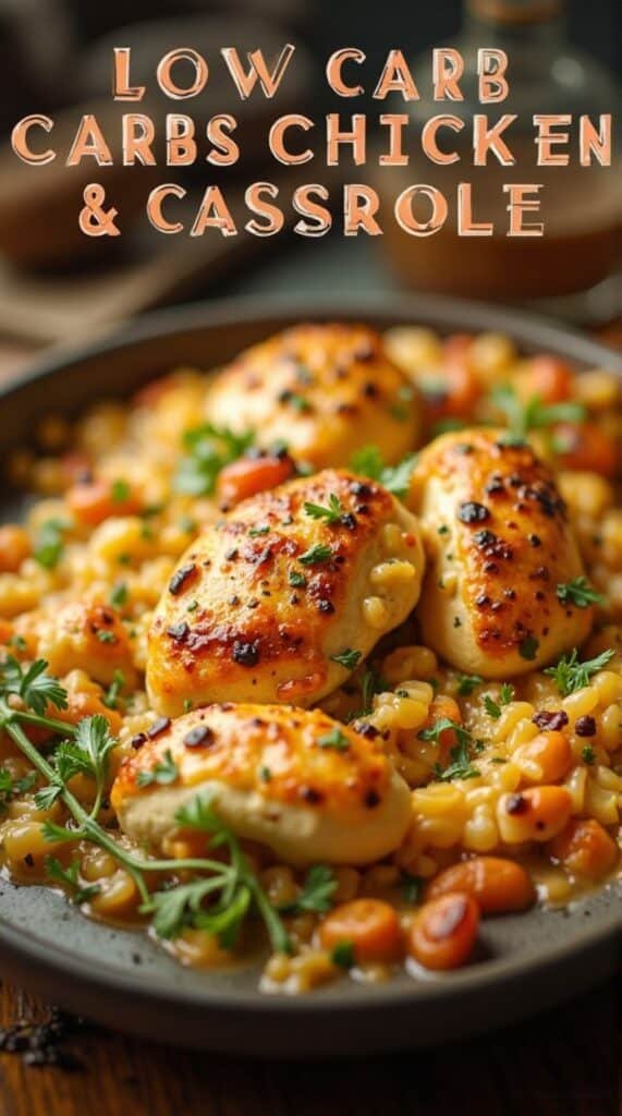 Low Carb Chicken Casserole
